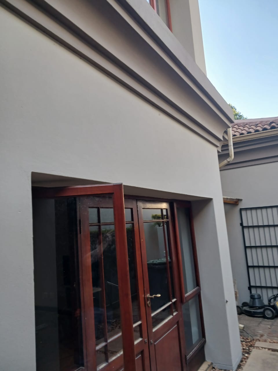 Restored Timber Doors & Exterior Plasterwork