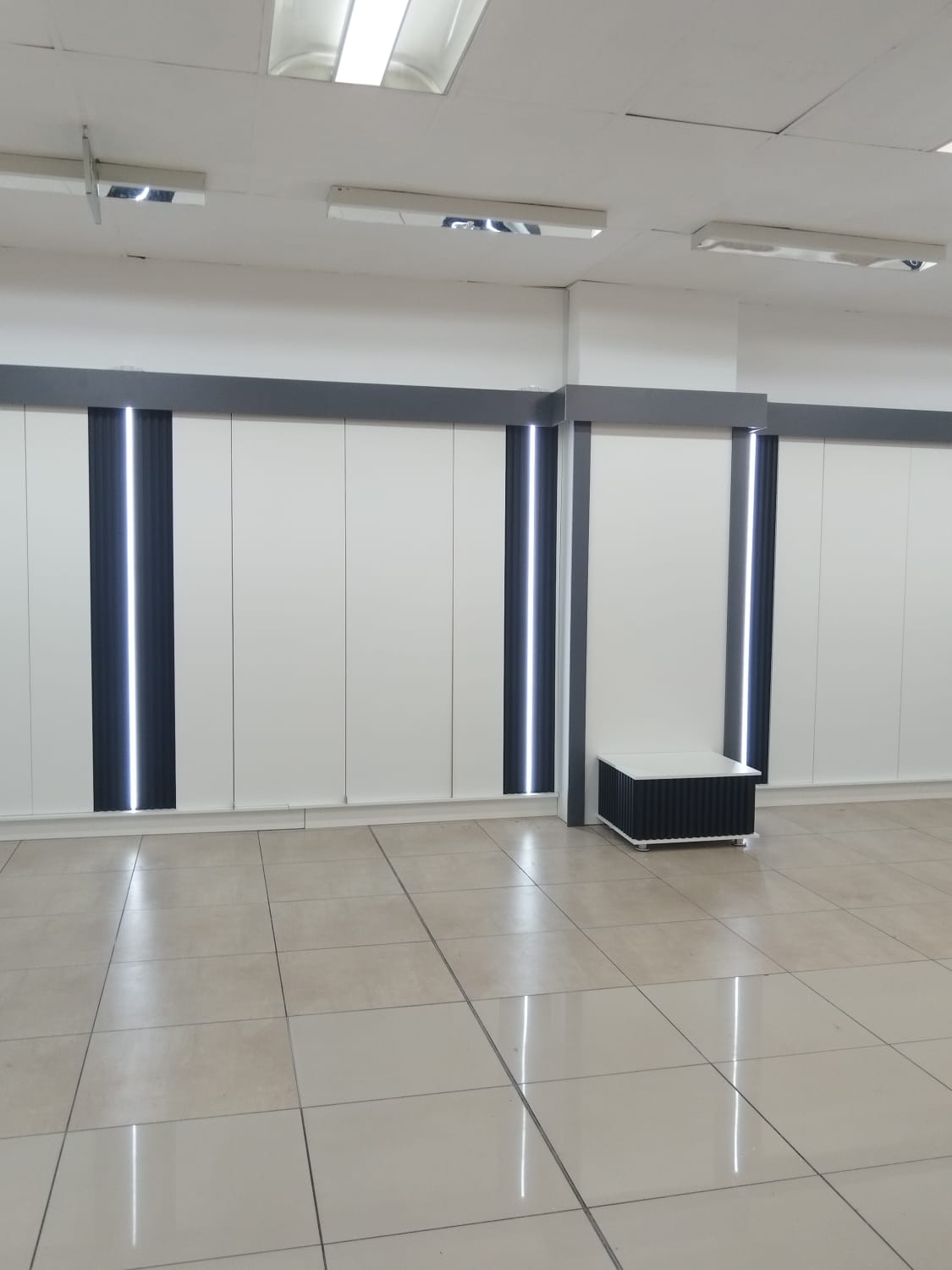 Illuminated Feature Wall Panelling