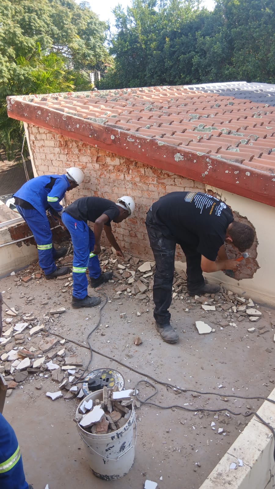Roof & Wall Demolition Works