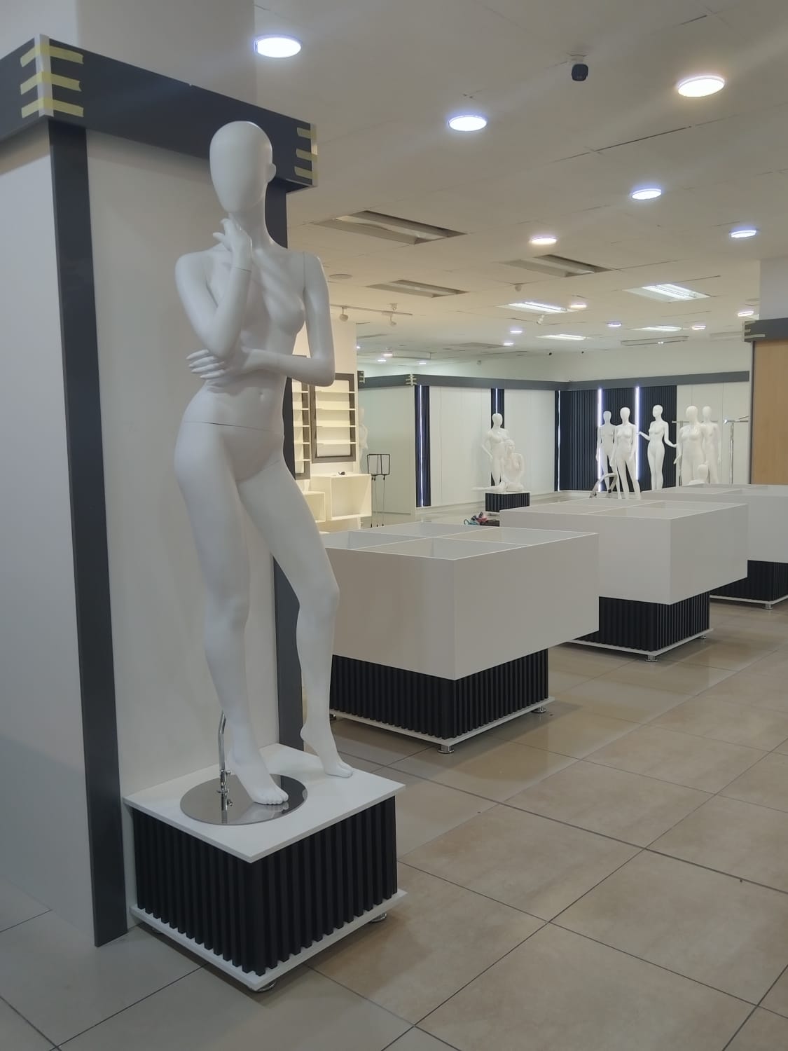 Retail Store Fit-Out — Display Plinths