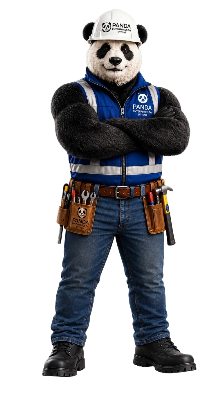 Panda mascot