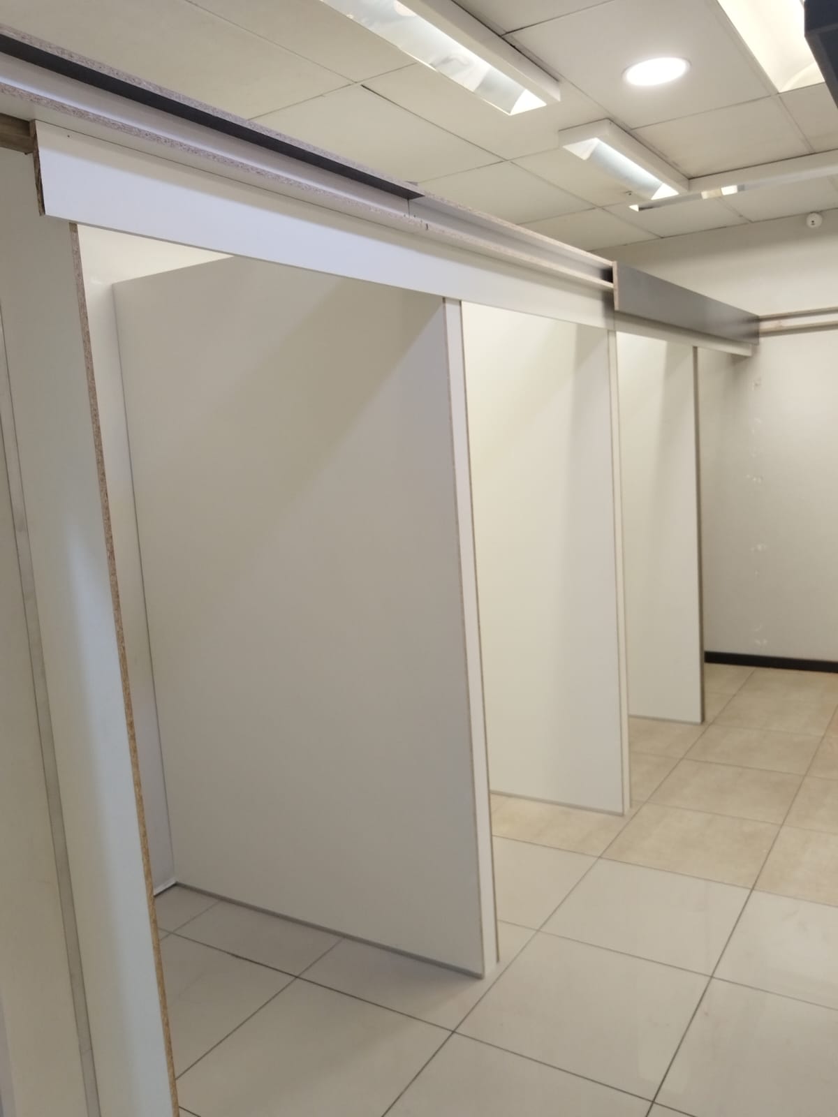 Custom Fitting Room Installation