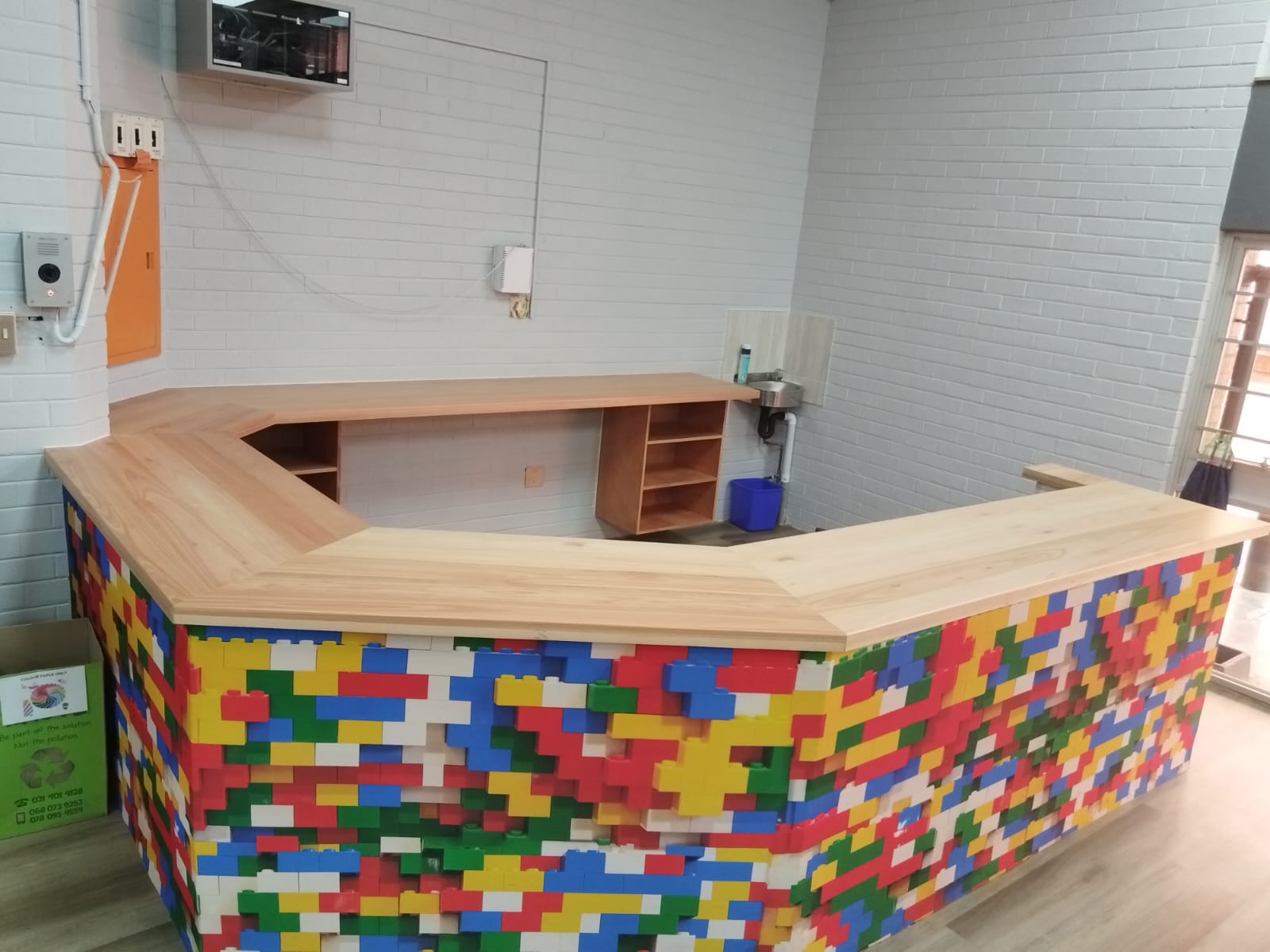 Custom Reception / Bar Counter Build